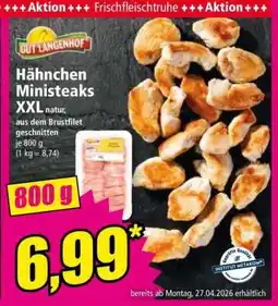 Norma Hähnchen-Ministeaks XXL Angebot