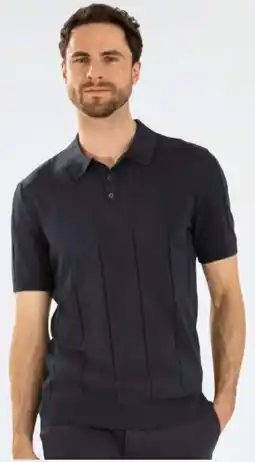 AWG Mode Jim Spencer Herren Feinstrick Poloshirt Angebot