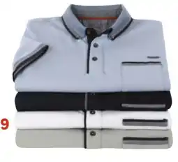 AWG Mode Tchibo Herren Jacquard-Poloshirt Angebot