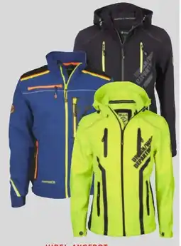 AWG Mode Worker Herren Softshelljacke Angebot