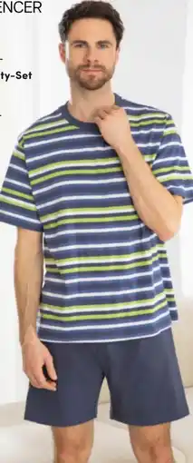 AWG Mode Jim Spencer Herren Schlafshorty-Set Angebot