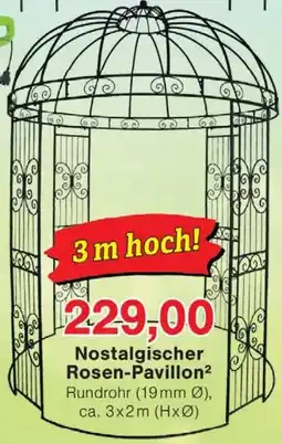 Wiglo Wunderland Nostalgischer Rosen-Pavillon Angebot