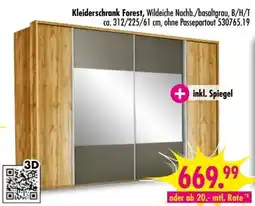 Möbel Boss Kleiderschrank Forest Angebot