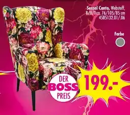 Möbel Boss Sessel Canto Angebot