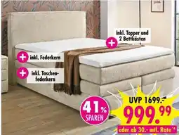Möbel Boss Boxspringbett Hanna Angebot