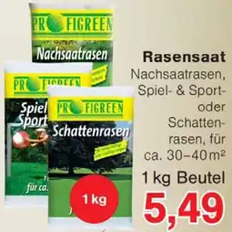 Wiglo Wunderland Rasensaat Angebot
