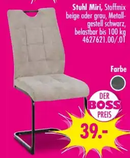Möbel Boss Stuhl Miri Angebot