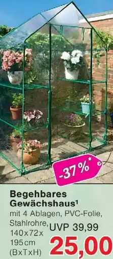 Wiglo Wunderland Begehbares Gewächshaus Angebot