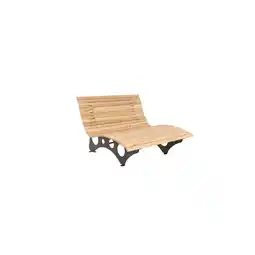 Netto Marken-Discount HOME DELUXE Wellenholzliege / Waldsofa TAIGA inkl. Auflage - Made in Germany Angebot