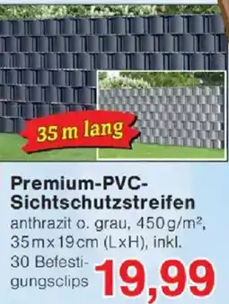 Jawoll Premium-PVC Sichtschutzstreifen Angebot