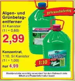 Jawoll Algen- und Grünbelagentferner Angebot