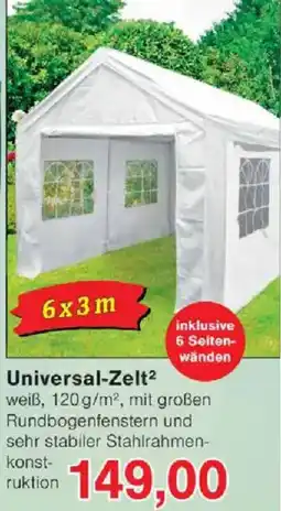 Jawoll Universal-Zelt Angebot