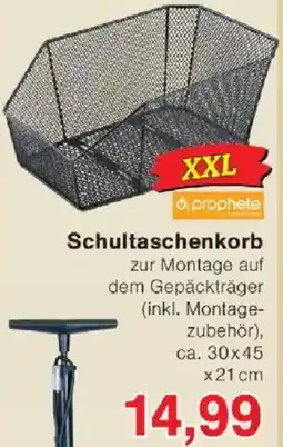 Jawoll prophete Schultaschenkorb Angebot