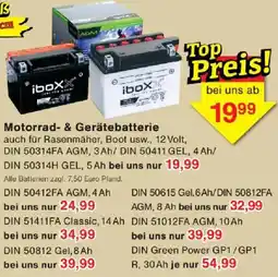 Jawoll Motorrad- & Gerätebatterie Angebot
