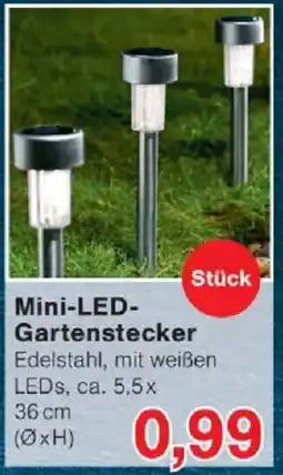 Jawoll Mini-LED Gartenstecker Angebot