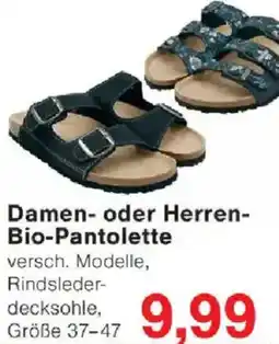 Jawoll Damen oder Herren Bio-Pantolette Angebot