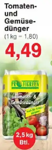 Jawoll Tomaten- und Gemüsedünger Angebot