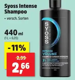 Thomas Philipps Syoss intense shampoo Angebot