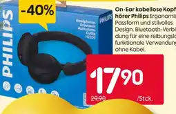 Rusta Philips on-ear kabellose kopfhörer Angebot