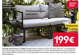 Rusta Lounge-set verona, 2-teilig Angebot
