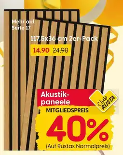 Rusta Akustikpaneele Angebot