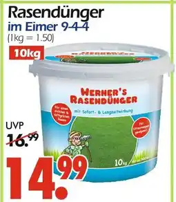 Wreesmann Werner's rasendünger Angebot