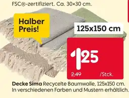Rusta Decke sima Angebot