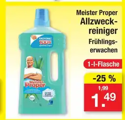 Zimmermann Meister proper allzweckreiniger frühlings-erwachen Angebot