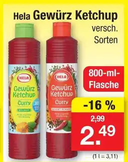 Zimmermann Hela gewürz ketchup curry delikat Angebot