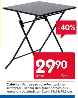 Rusta Cafétisch antibes square Angebot