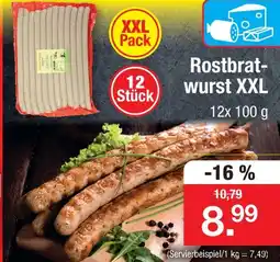 Zimmermann Rostbratwurst xxl Angebot