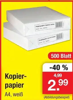 Zimmermann Kopierpapier Angebot