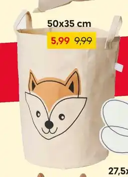 Rusta Storage basket with fox design Angebot