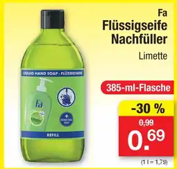 Zimmermann Fa flüssigseife nachfüller limette Angebot
