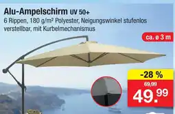 Zimmermann Alu-ampelschirm Angebot