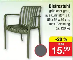 Zimmermann Bistrostuhl Angebot