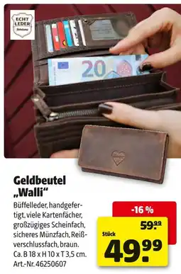 Hagebau Geldbeutel walli Angebot