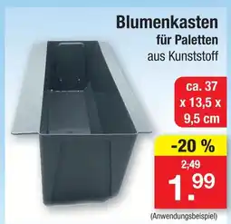 Zimmermann Blumenkasten Angebot
