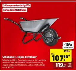 Hagebau Schubkarre clipso excellium Angebot