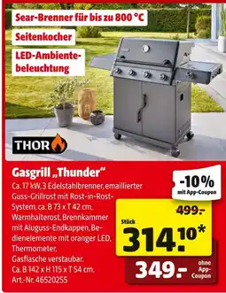 Hagebau Thor gasgrill thunder Angebot