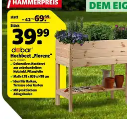 Hagebau Dobar hochbeet „florenz“ Angebot