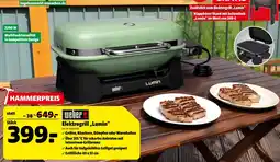 Hagebau Weber elektrogrill „lumin“ Angebot