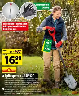 Hagebau Wolf garten spitzspaten asp-d Angebot