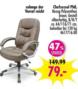 Möbel Boss Chefsessel phil Angebot