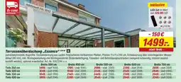 toom Baumarkt Terrassenüberdachung „essence“  Angebot