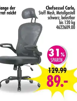 Möbel Boss Chefsessel carlo Angebot