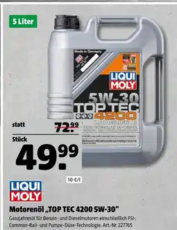 Hagebau Liqui moly top tec 4200 5w-30 Angebot
