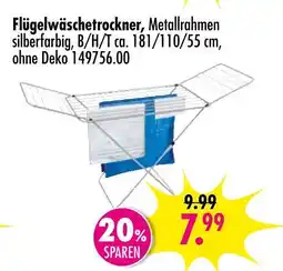 Möbel Boss Flügelwäschetrockner Angebot