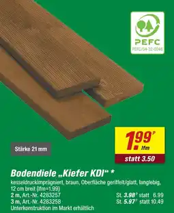 toom Baumarkt Bodendiele kiefer kdi Angebot