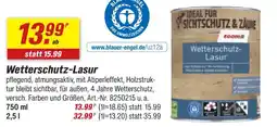 toom Baumarkt Toom wetterschutz-lasur 750 ml Angebot